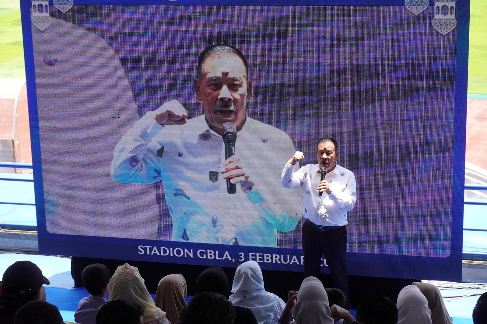 Sambut Ramadan, PERSIB Gelar Doa Bersama di GBLA di Stadion Gelora Bandung Lautan Api, Selasa, (3/2/2026).