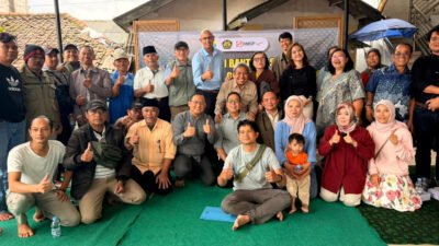 DMGP Salurkan Bantuan Sosial untuk Kesejahteraan Masyarakat Kampung Ciguntur Cianjur