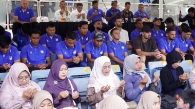 Sambut Ramadan, PERSIB Gelar Doa Bersama di GBLA di Stadion Gelora Bandung Lautan Api, Selasa, (3/2/2026).