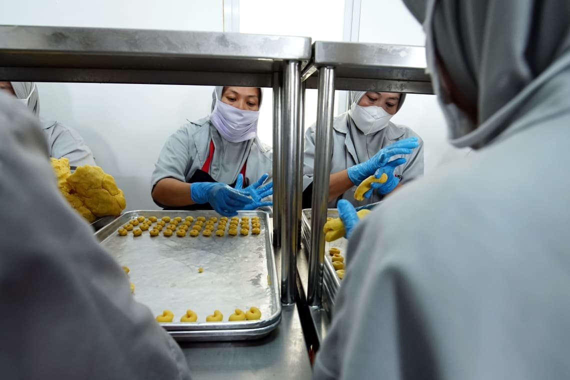 Kue kering J&C Cookies di Bandung