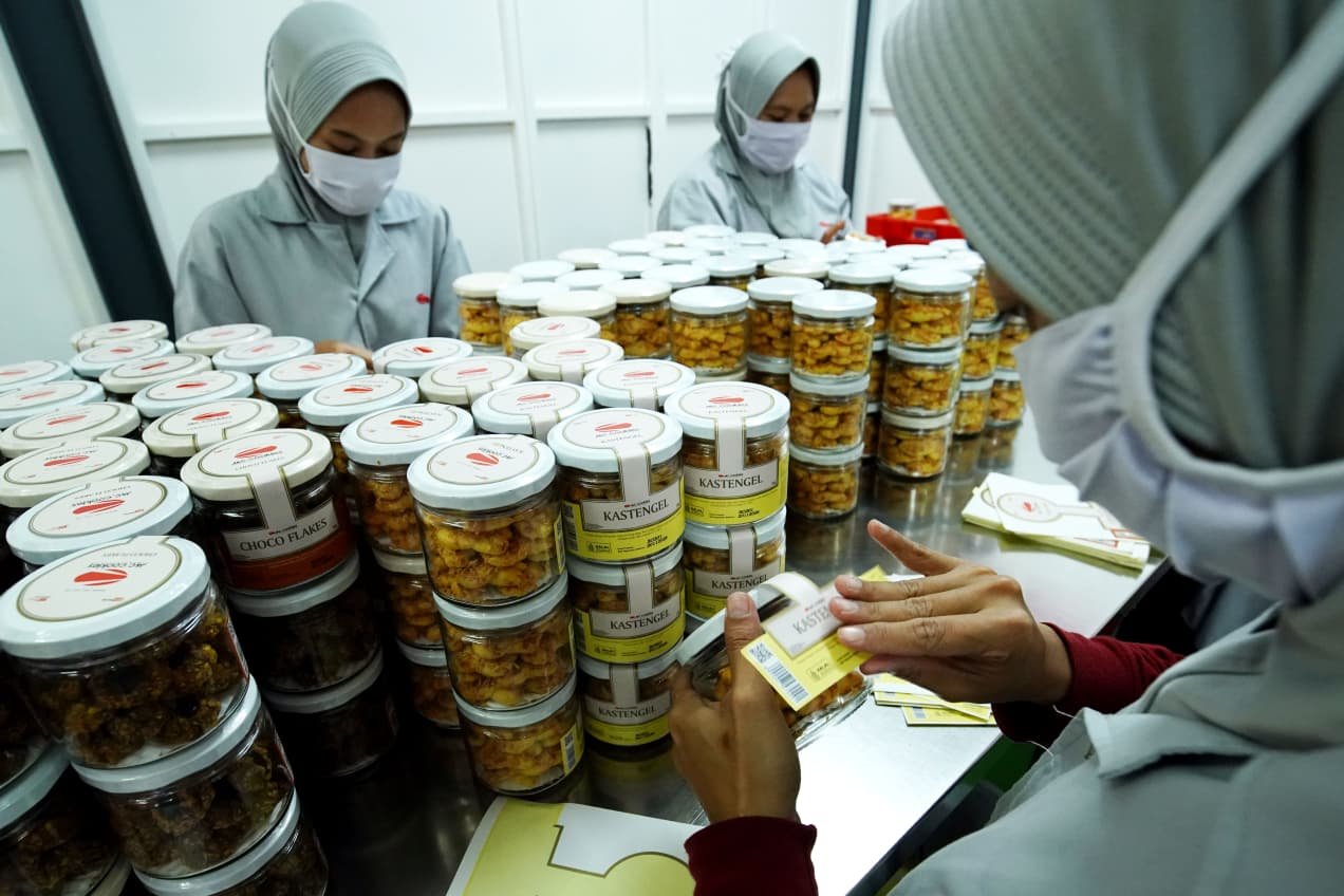 Kue kering J&C Cookies di Bandung