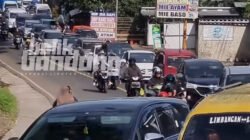 (VIDEO) Lalu Lintas Macet di Jalur Mudik Limbangan – Badrek Kabupaten Garut