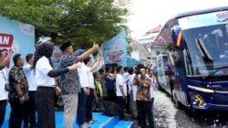 Bio Farma Berangkatkan 505 Pemudik ke Jawa Tengah dan Jawa Timur