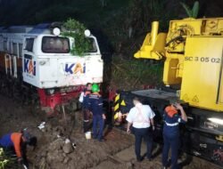 Seluruh Penumpang dan Crew KA Ciremai Dipastikan Selamat Pasca Longsoran di Petak Maswati – Sasaksaat