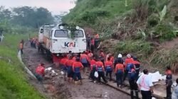 Jalur Kereta Api Maswati–Sasaksaat Sudah Bisa Dilalui Lagi