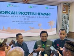 Pegadaian Kanwil X Jabar Bagikan 355 Paket Kurban untuk Warga