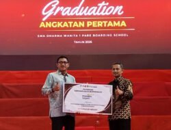 Dukung Kampanye Go Green di Lingkungan Sekolah, Bank Mandiri Taspen Serahkan Bantuan Mesin Air Siap Minum ke SMA Dharma Wanita 1 Pare