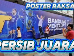 (VIDEO) Harapan Bobotoh Usai Berfoto di Depan Poster PERSIB Juara