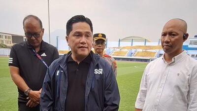 Jelang FIFA ASEAN Cup 2026, Erick Thohir Pastikan Si Jalak Harupat dalam Kondisi Baik 
