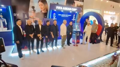Trofi FIFA ASEAN Cup 2026 Dipamerkan di PVJ Bandung