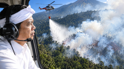 Kebakaran Gunung Ciremai Relatif Padam dalam Dua Hari, 30 Hektare Lahan Terdampak