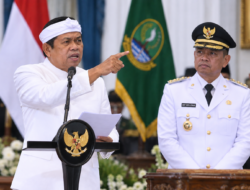 Lantik Bupati Bekasi, Dedi Mulyadi Minta Pelayanan Publik dan Infrastruktur Ditingkatkan