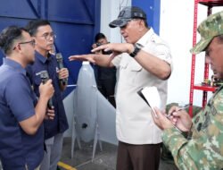 Sambangi PT Len Industri di Bandung, Menhan Sjafrie Sjamsoeddin Cek Kesiapan Teknologi Alutsista Nasional