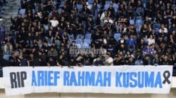 Spanduk-spanduk di Laga Persib vs Melbourne Victory: Dari Kritik Hingga Ucapan Duka Cita