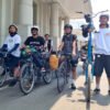 Tujuh Pesepeda Bandung Gowes ke Istana Negara, Desak Pemerintah Tetapkan Karhutla sebagai Bencana Nasional